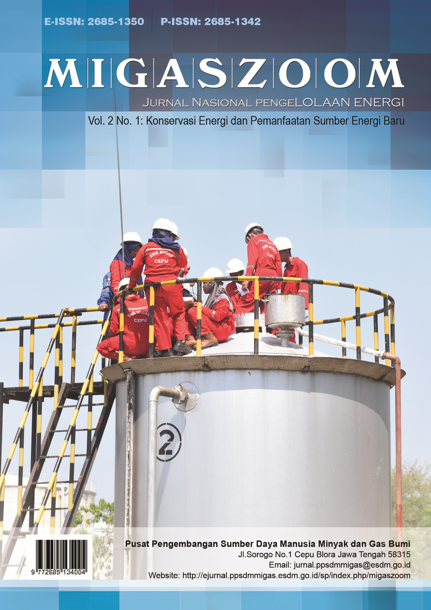 					View Vol. 2 No. 1 (2020): Konservasi Energi dan Pemanfaatan Sumber Energi Baru
				